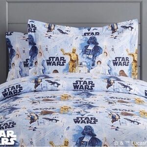 Pottery Barn Kids Star Wars Duvet Twin Cotton